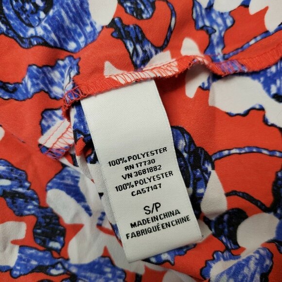 Peter Pilotto Target Small Blouse Printed Mesh Sleeves - Picture 3 of 5